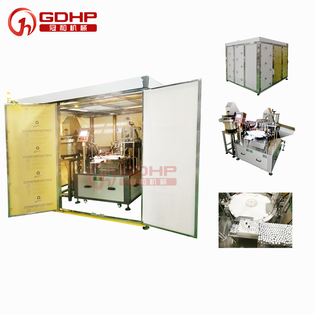 试剂无菌灌装旋盖一体机